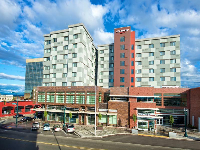 Courtyard By Marriott Seattle Everett Downtown Exterior photo